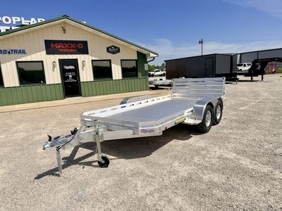 2027 Aluma 7814TA-EL-BT 78" X 14' Tandem Axle Util  for sale $8,288 
