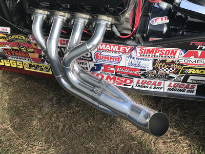 Top Dragster Headers
