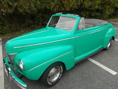 Real nice 1941 Ford Super Deluxe Convertible  