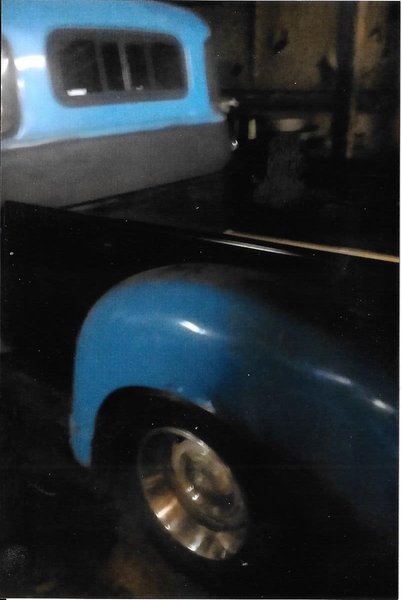 1949 5 window Chevy.