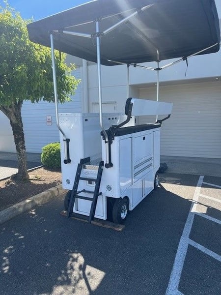 New - Never Used  84" Pit Observation Cart