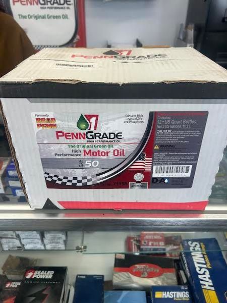 Penn Grade High Performance Motor Oil SAE 50  for Sale $100 