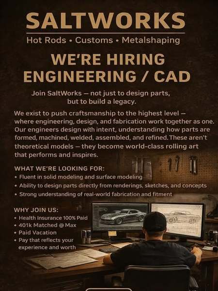 Engineering / CAD- SALTWORKS...HOTRODS...CUSTOMS 