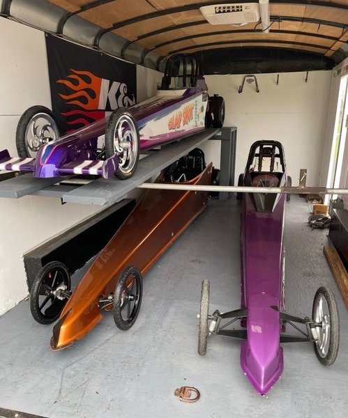 3 Junior Dragsters