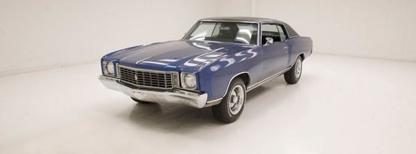 1972 Chevrolet Monte Carlo Hardtop  for Sale $32,000 