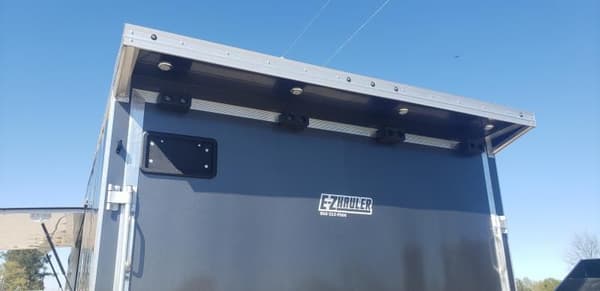 EZhauler 8.5x28 car hauler spread axle ramp door Elite Ecsap  for Sale $29,995 