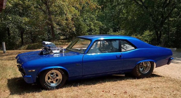 72 Nova Drag Car w/Title