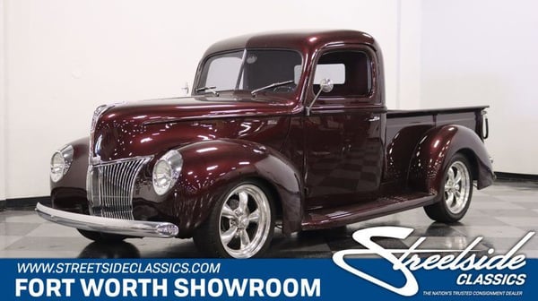 1940 Ford 3-Window Pickup Restomod  for Sale $88,995 