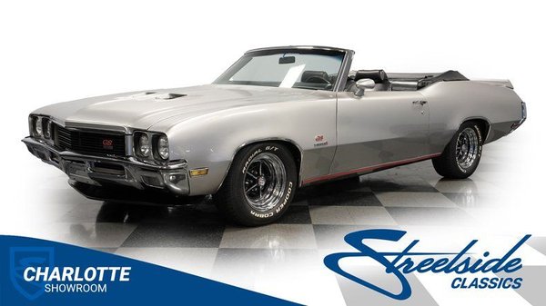 1972 Buick GS 455 Stage 1 Convertible  for Sale $76,995 