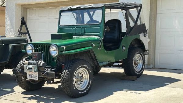 1947 Willys CJ2A  for Sale $8,895 