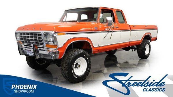 1978 Ford F-250 Ranger Lariat Supercab 4x4  for Sale $77,995 