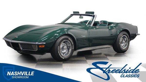 1971 Chevrolet Corvette Convertible  for Sale $36,995 