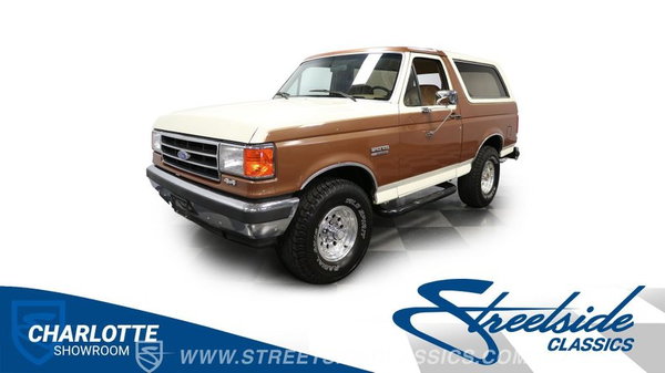 1990 Ford Bronco XLT 4X4  for Sale $16,995 