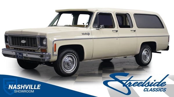1973 Chevrolet Suburban Custom Deluxe  for Sale $26,995 