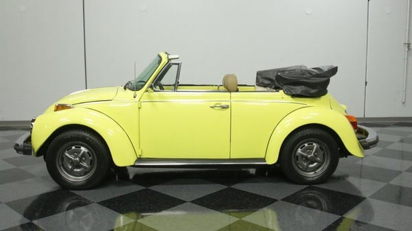 1979 Volkswagen Super Beetle Convertible  for Sale $17,995 