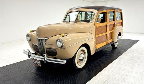 1941 Ford Super Deluxe Woody Station Wagon  for Sale $90,000 