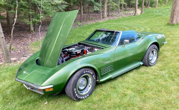 1972 Corvette Convertible Stingray for Sale $24,800