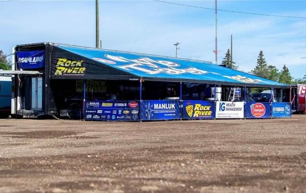 Supercross/Motocross race rig W/ Awning up for sale  for Sale $169,995 