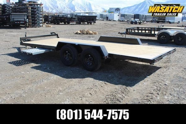Southland Trailers 7x18 Lowboy Flatbed Utility Trailer  for Sale $4,645 