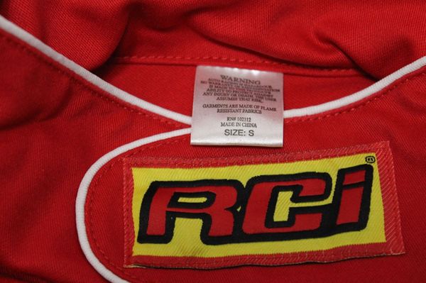 RCI & RACEQUIP RACE JACKET Fire RED & BLUE SFI Racin