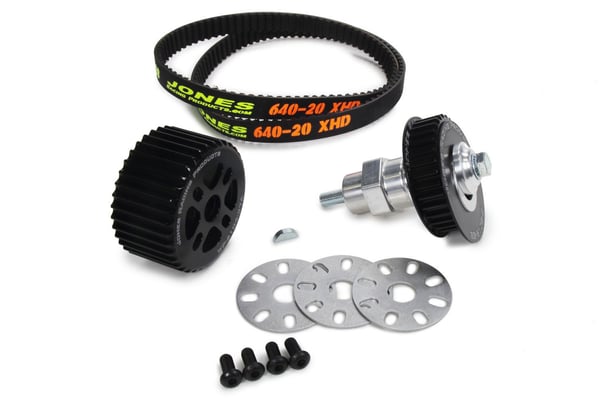 HTD Water Pump Drive Kit SBC 604 Crate, by JONES RACING PROD  for Sale $425 