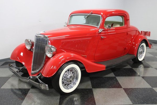 1934 Ford 3-Window Coupe for Sale $49,995