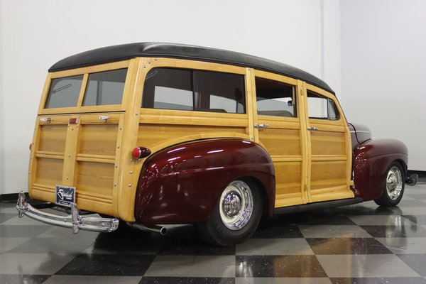 1941 Ford Super Deluxe Woody Restomod  for Sale $139,995 