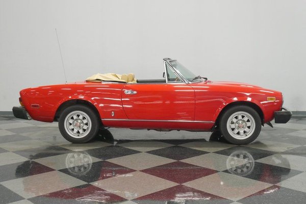 1982 Fiat Spider 2000 for Sale $16,995