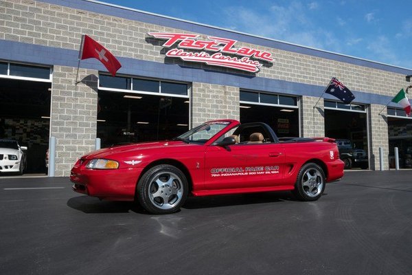 1994 Ford Mustang SVT Cobra Indy Pace Car for Sale $19,995