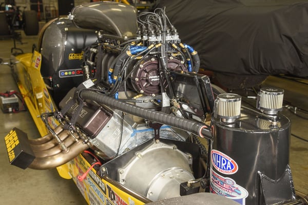 DAN PAGE 272" TOP DRAGSTER WITH ROOTS BLOWN PROLINE 481  for Sale $109,000 