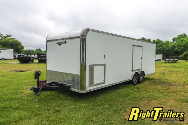 8.5x24 Vintage Race Trailer- With an Awning!  