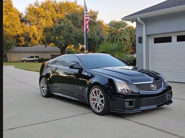 2013 Cadillac CTS-V Coupe 810 WHP - Black on Black Pristine