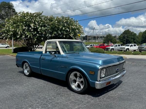 1972 Chevrolet C10 LS 4L60E A/C fresh build slick paint  for Sale $55,000 