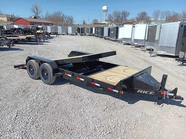 2024 Rice Trailers 16' + 4' Partial Tilt Equipment