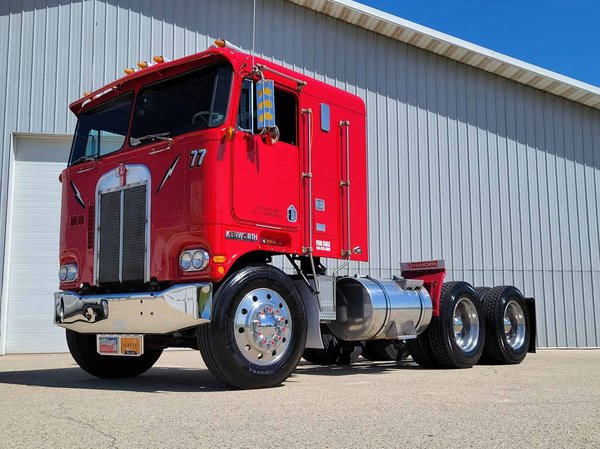 1977 KENWORTH SEMI TRACTOR SHOW TRUCK CABOVER WITH SLEEPER for Sale $24,500
