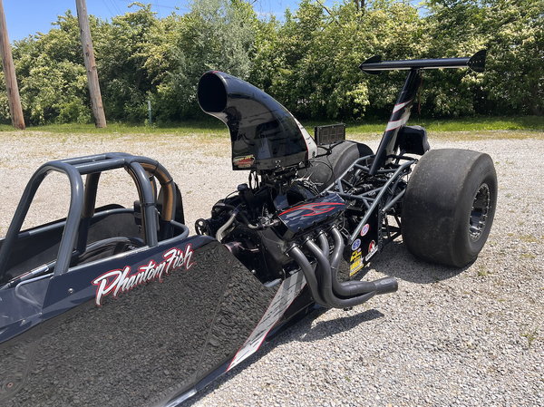 15 American Chrome Worx dragster 242” READY TO GO 