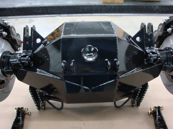 ADVANCE CHASSIS - FAB - 9" REAR WITH LATEST STRANGE HUB'S