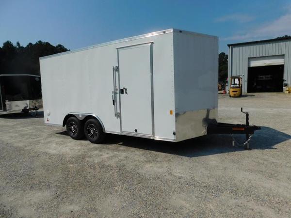 2024 Continental Cargo Sunshine 8.5x16 Vnose with 5200lb Axl  for Sale $7,995 