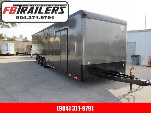 2022 Cargo Mate 34ft Charcoal Black Out Eliminator Series Ca  for Sale $39,999 