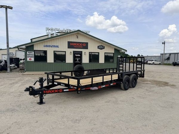 2027 Maxx-D Trailers U5X8320  20' X 83" Tandem Axl