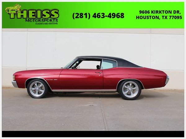 1971 Chevrolet Chevelle for Sale $44,000
