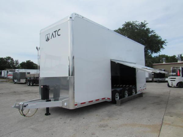 2024 ATC 26FT Aluminum Frame Stacker Car / Racing Trailer  for Sale $89,999 