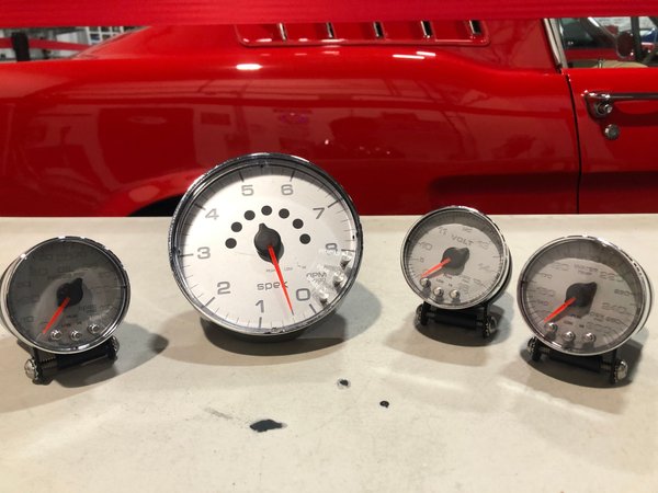 Autometer Spec-pro digital gauges for Sale $500
