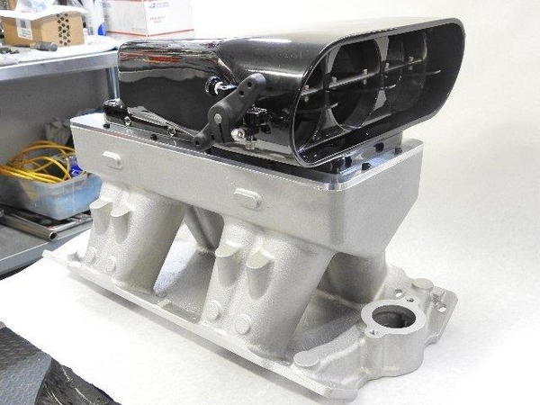 Small Block Chevy 23 degree Race Tunnel Ram  by Alkydigger   for Sale $1,050 