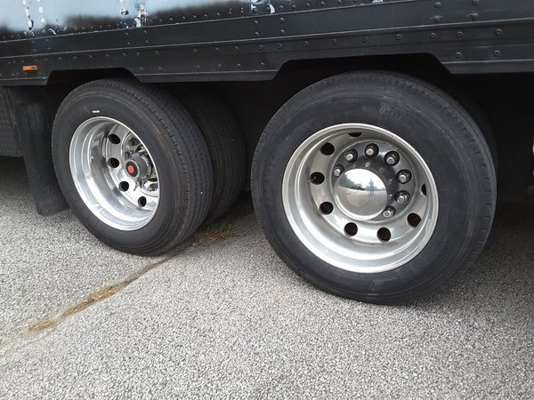 1996 Wabsh 53' Drop Van for Sale $37,000