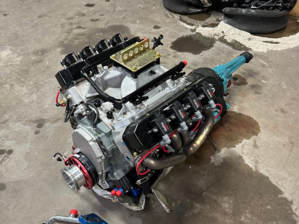 448ci Turbo engine 