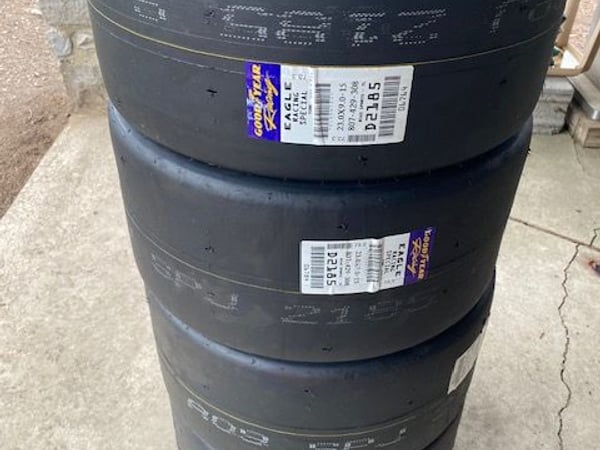 Goodyear Race Slicks (sold in sets of 4 only). Brand new  for Sale $750 
