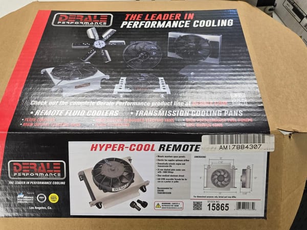 DERALE OIL COOLER WITH FAN  for Sale $140 