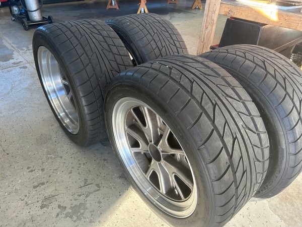 Halibrand Replica Wheels with Nitto NT555 Tires  for Sale $2,000 