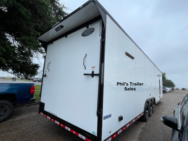 34' RACE TRAILER ENCLOSED / TWO CAR HAULER CONTINENTAL CARGO  for Sale $25,500 